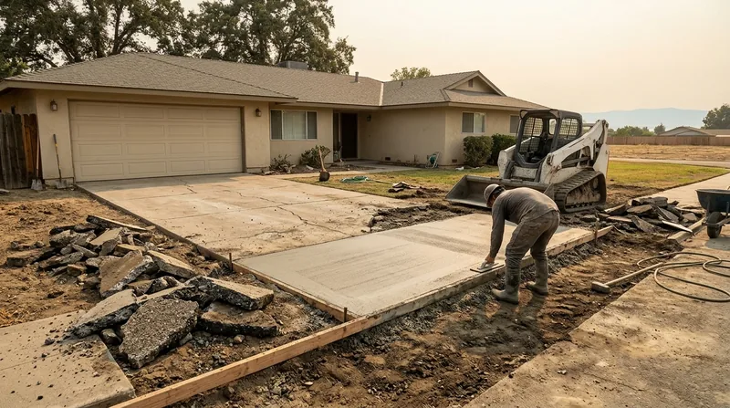Concrete Removal & Replacement Visalia
