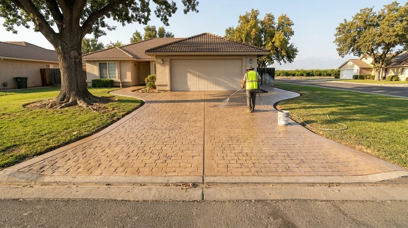 Stamped & Decorative Concrete Visalia