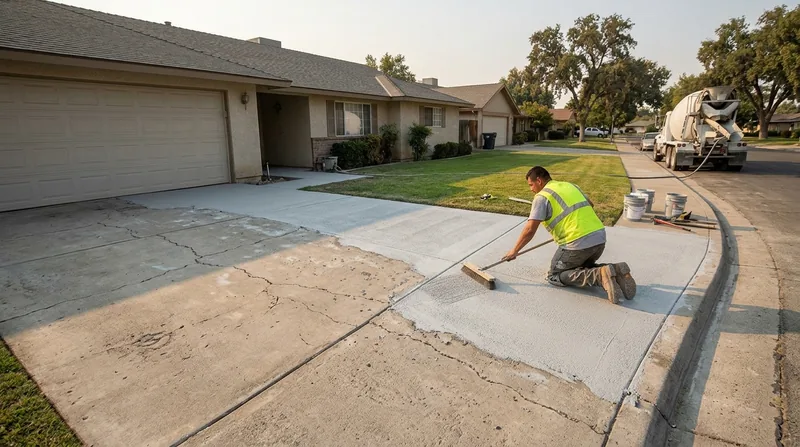 Concrete Repair & Resurfacing Visalia