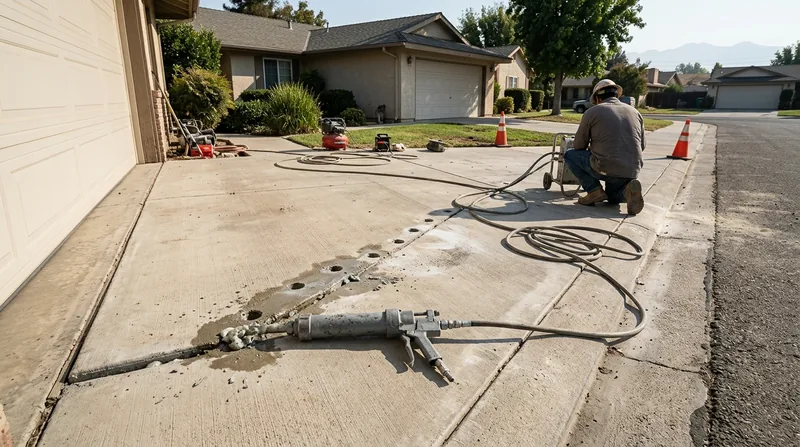 Concrete Leveling & Slab Lifting Visalia