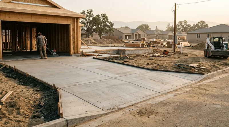Concrete Slabs & Foundations Visalia