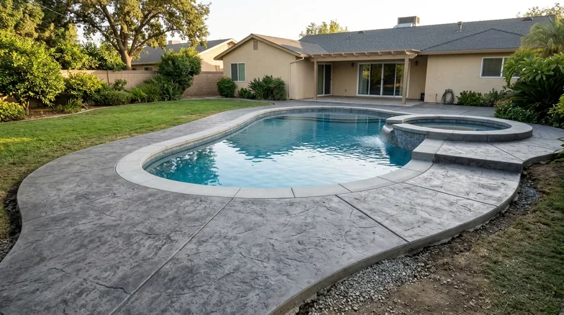 Concrete Pool Decks Visalia
